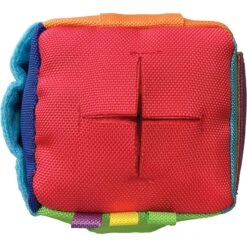 FouFIT Hide 'n Seek Cube Dog Toys, Multicolor, 1 Count -Pet Dog Toys 528270 PT2. AC SS1800 V1657658561