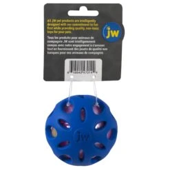 JW Pet Crackle Heads Ball Dog Toy, Color Varies -Pet Dog Toys 53331 PT1. AC SS1800 V1475243864