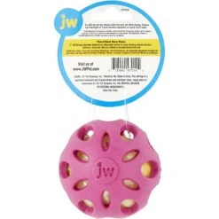 JW Pet Crackle Heads Ball Dog Toy, Color Varies -Pet Dog Toys 53331 PT5. AC SS1800 V1531446145