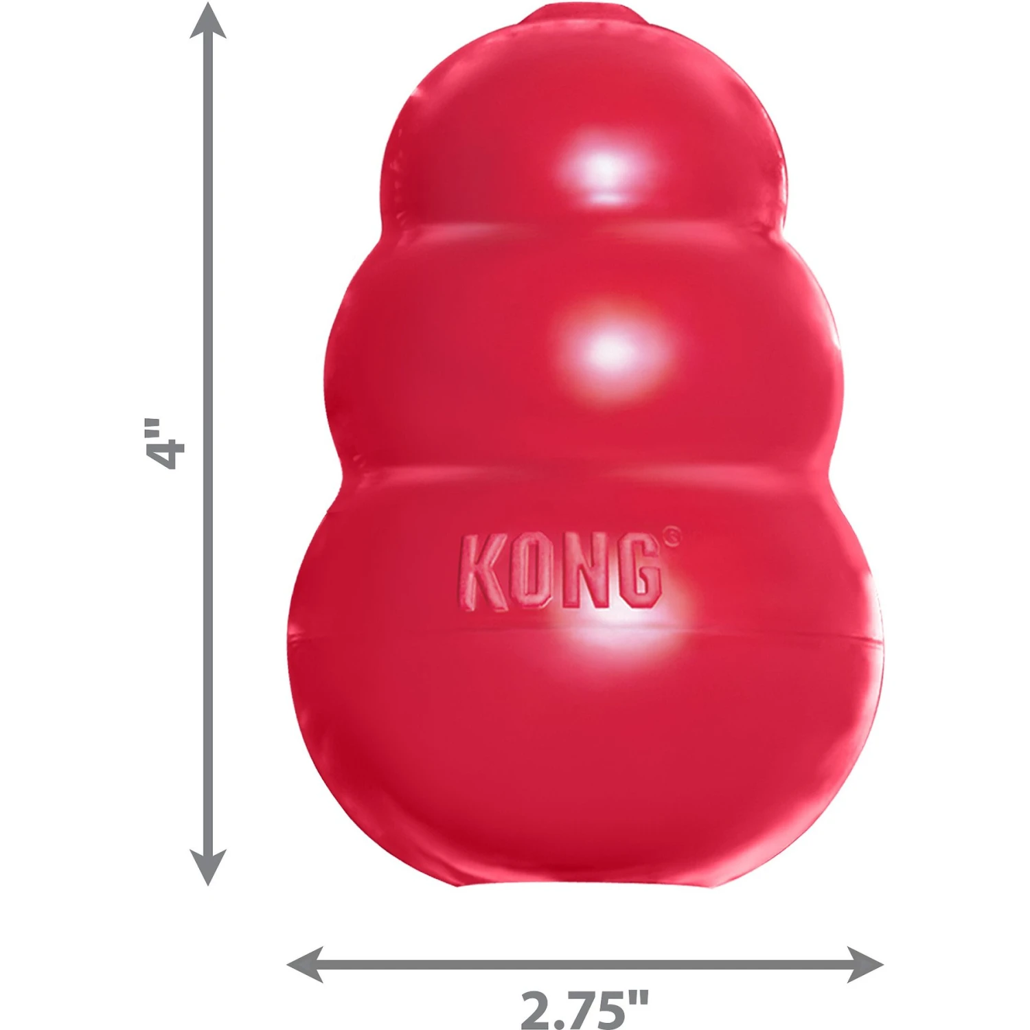 KONG Classic Dog Toy 5 KONG Classic Dog Toy - Image 3