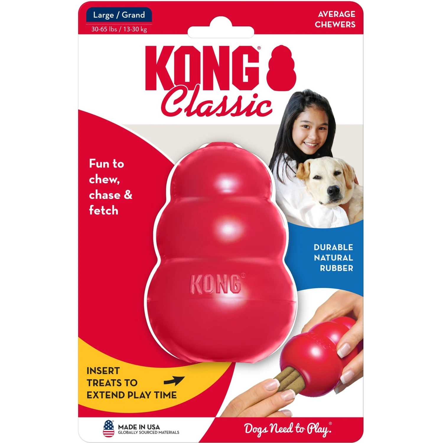 KONG Classic Dog Toy 9 KONG Classic Dog Toy - Image 7