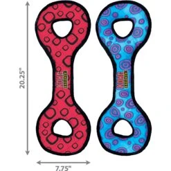 KONG Ballistic Tug Dog Toy, Color Varies -Pet Dog Toys 53479 PT2. AC SS1800 V1603129605