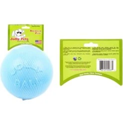 Jolly Pets Bounce-n-Play Dog Toy, Blueberry 11 Jolly Pets Bounce-n-Play Dog Toy, Blueberry -Pet Dog Toys 53661 PT8. AC SS1800 V1542660725