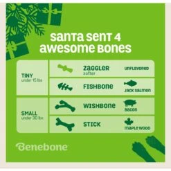 Benebone Multipack Durable Dog Chew Toy, 4 Count -Pet Dog Toys 571878 PT6. AC SS1800 V1672433006