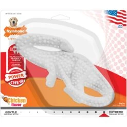 Nylabone Power Chew Dental Chew Chicken Flavored Dinosaur Dog Chew Toy, Character Varies -Pet Dog Toys 58341 PT7. AC SS1800 V1688391449
