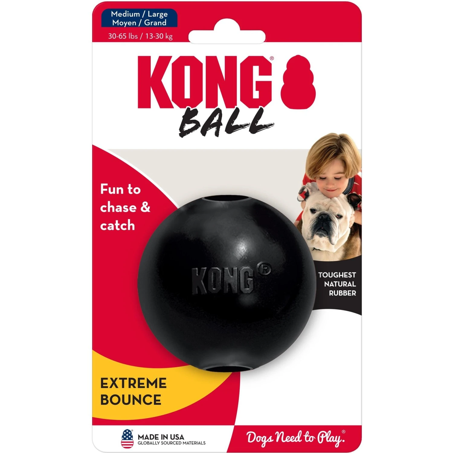 KONG Extreme Ball Dog Toy 7 KONG Extreme Ball Dog Toy - Image 5