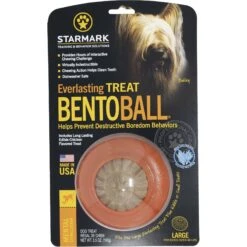 Starmark Everlasting Treat Bento Ball Tough Dog Chew Toy
