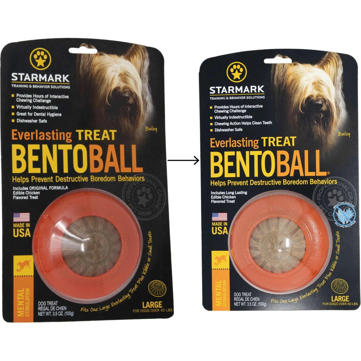 Starmark Everlasting Treat Bento Ball Tough Dog Chew Toy 4 Starmark Everlasting Treat Bento Ball Tough Dog Chew Toy - Image 2