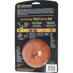 Starmark Everlasting Treat Bento Ball Tough Dog Chew Toy 12 Starmark Everlasting Treat Bento Ball Tough Dog Chew Toy -Pet Dog Toys 60451 PT2. AC SS1800 V1668457418