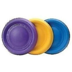 Starmark Easy Glide DuraFoam Flying Disc Dog Toy, Color Varies -Pet Dog Toys 60490 PT3. AC SS1800 V1589321152