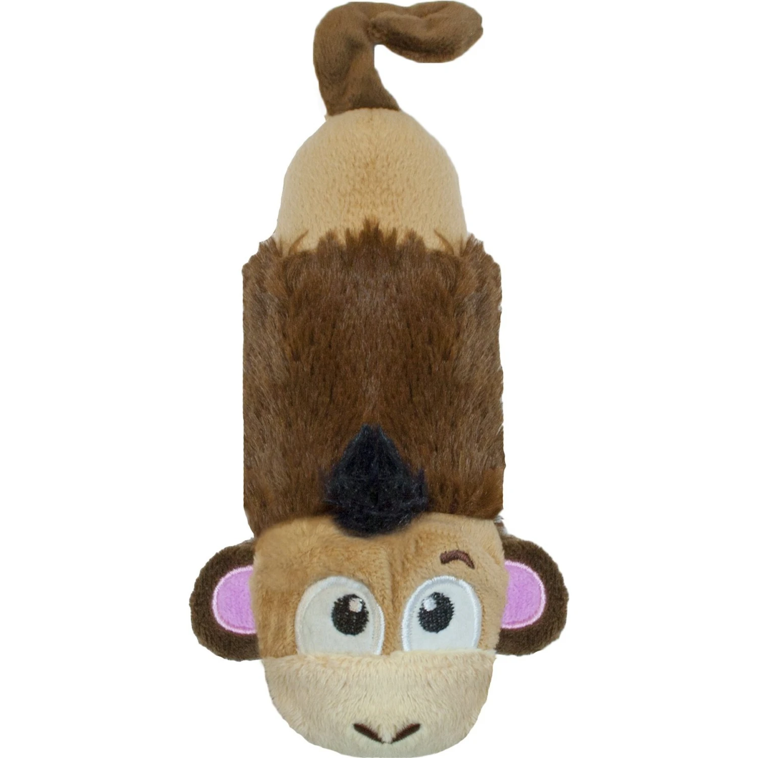 Petstages Monkey Stuffing-Free Squeaky Dog Plush Toy 3 Petstages Monkey Stuffing-Free Squeaky Dog Plush Toy