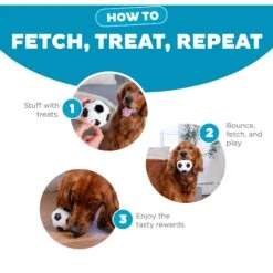 Planet Dog Orbee-Tuff Sport Soccer Ball Tough Dog Chew Toy -Pet Dog Toys 62290 PT3. AC SS1800 V1646778091