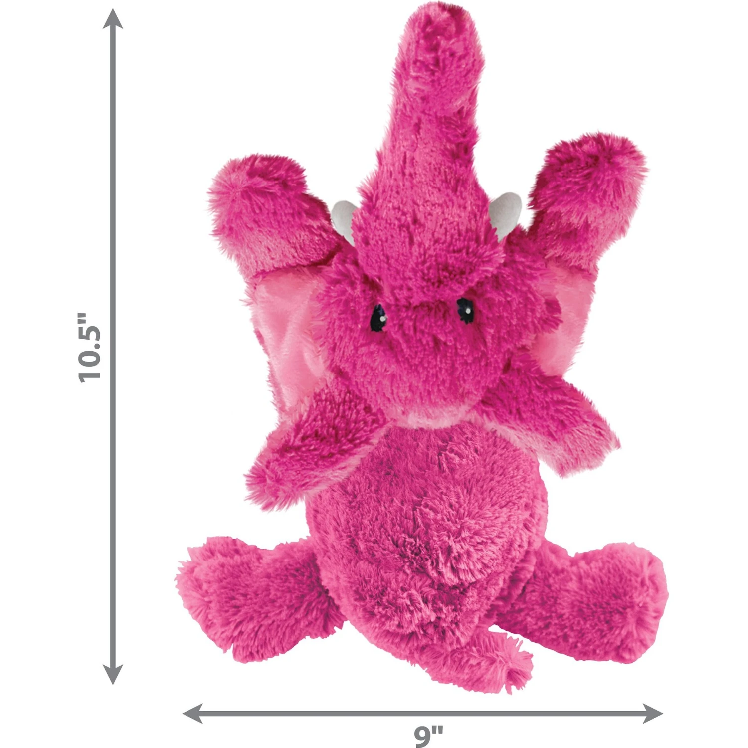 KONG Cozie Elmer The Elephant Dog Toy 4 KONG Cozie Elmer The Elephant Dog Toy - Image 2