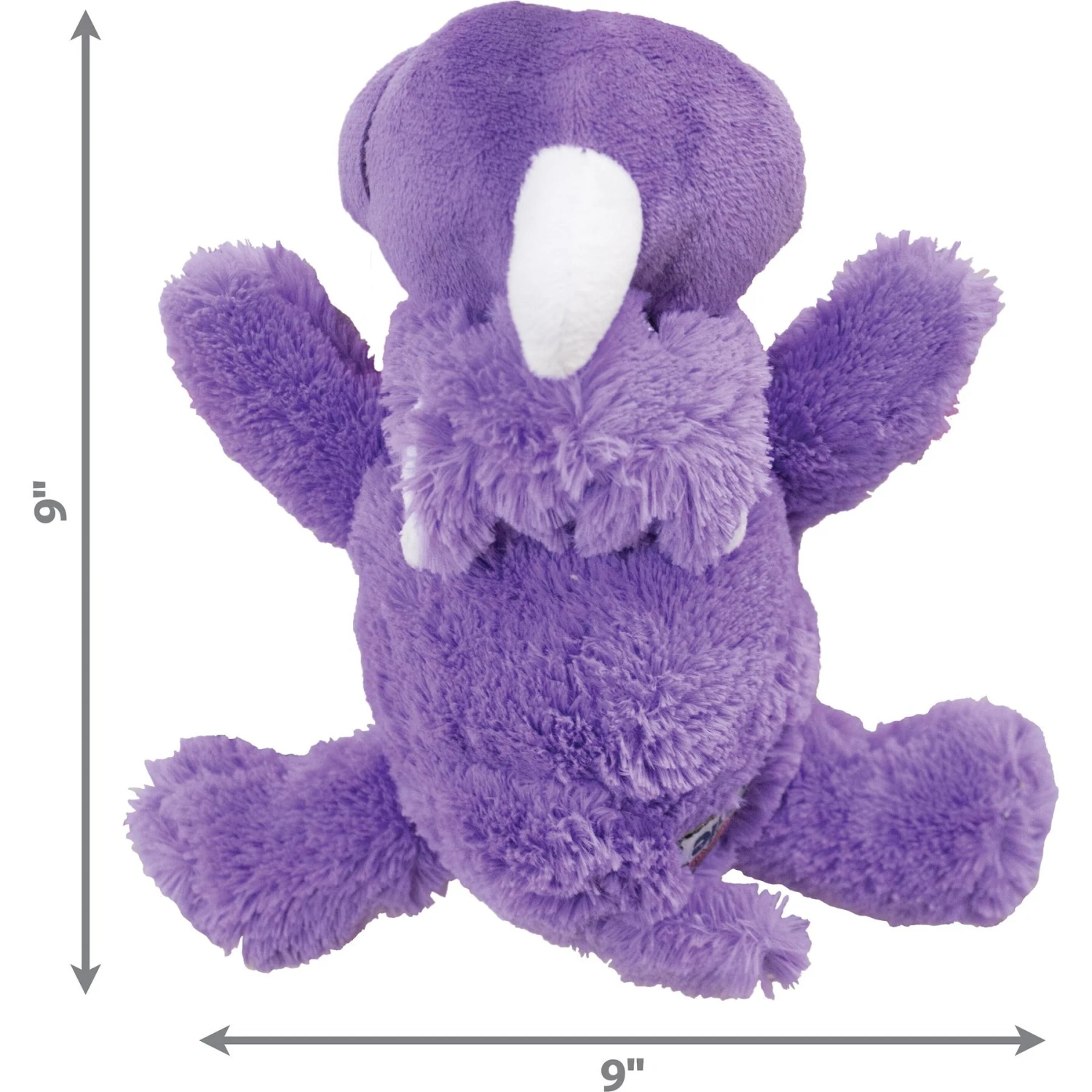 KONG Cozie Rosie The Rhino Dog Toy 4 KONG Cozie Rosie The Rhino Dog Toy - Image 2