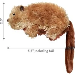 KONG Plush Beaver Dog Toy -Pet Dog Toys 62854 PT1. AC SS1800 V1631774525