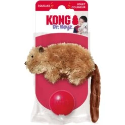 KONG Plush Beaver Dog Toy -Pet Dog Toys 62854 PT3. AC SS1800 V1631773167
