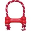 KONG Goodie Bone With Rope Dog Toy -Pet Dog Toys 62871 MAIN. AC SS1800 V1518036963