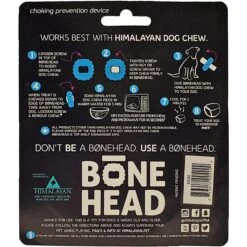 Himalayan Pet Supply Bonehead Chew Guardian Chew Smarter & Longer Dog Toy -Pet Dog Toys 641086 PT1. AC SS1800 V1665603836