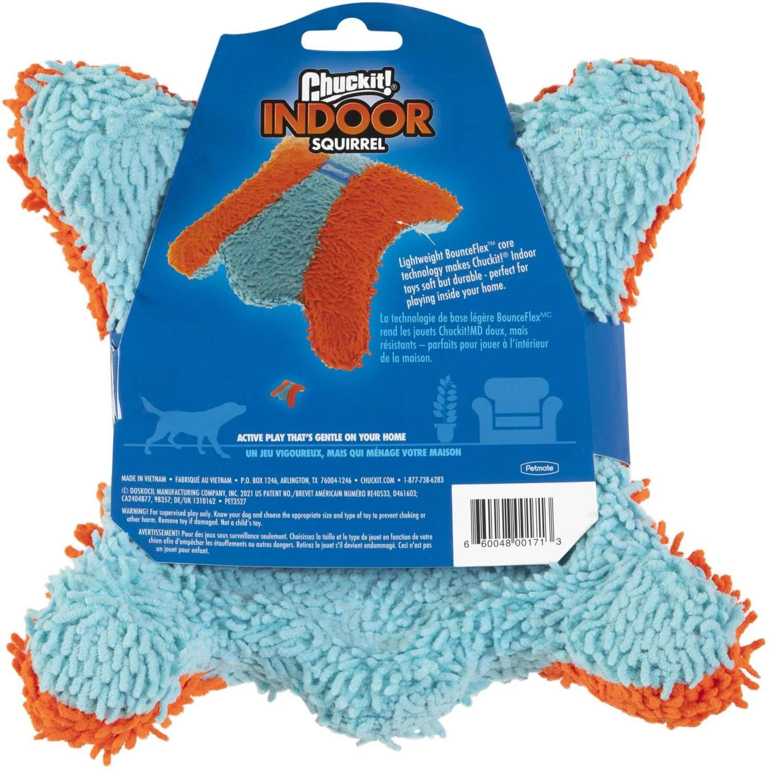 Chuckit! Indoor Flying Squirrel Dog Toy 4 Chuckit! Indoor Flying Squirrel Dog Toy - Image 2