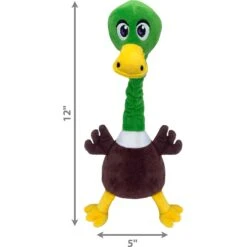 KONG Shakers Bobz Mallard Dog Toy, Green, Medium -Pet Dog Toys 666502 PT1. AC SS1800 V1666385900