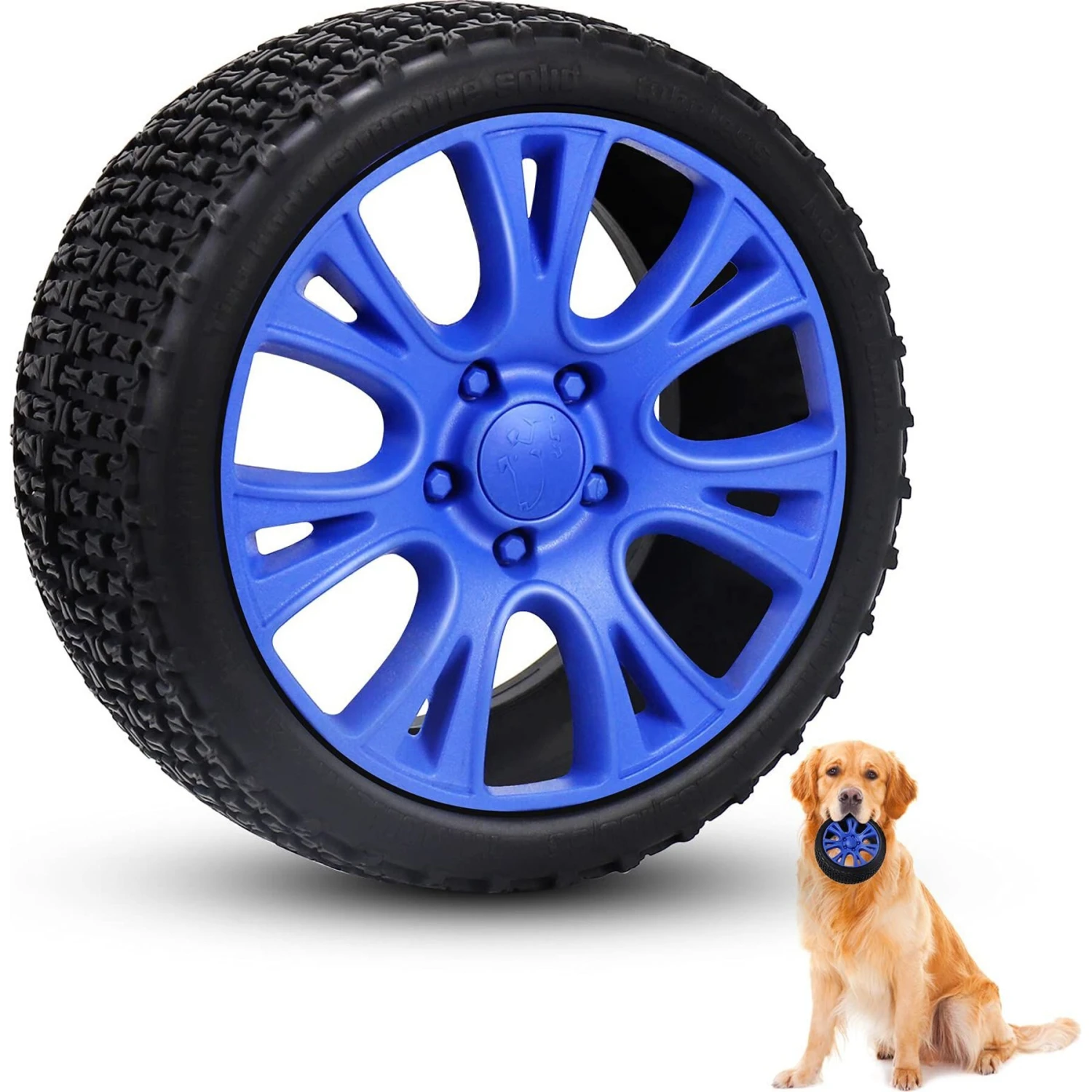 EYS Rubber Tires Dog Toy 3 EYS Rubber Tires Dog Toy