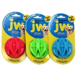 JW Pet Megalast Ball Dog Toy, Color Varies -Pet Dog Toys 70992 PT4. AC SS1800 V1501077718