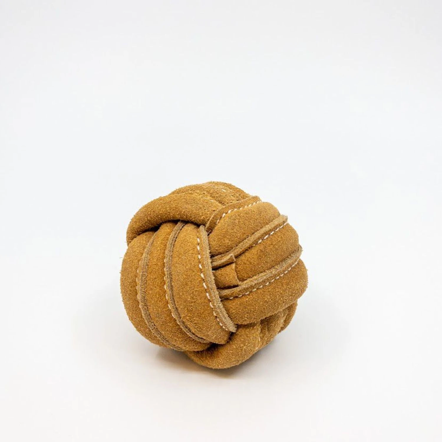HuggleHounds HuggleHide Ball Dog Toy, Brown 3 HuggleHounds HuggleHide Ball Dog Toy, Brown