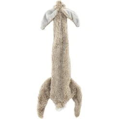 Ethical Pet Skinneeez Forest Series Rabbit Stuffing-Free Squeaky Plush Dog Toy