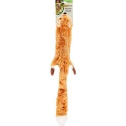 Ethical Pet Skinneeez Forest Series Fox Stuffing-Free Squeaky Plush Dog Toy
