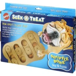Ethical Pet Seek-A-Treat Shuffle Bone Puzzle Dog Toy 8 Ethical Pet Seek-A-Treat Shuffle Bone Puzzle Dog Toy -Pet Dog Toys 71371 PT2. AC SS1800 V1545172717