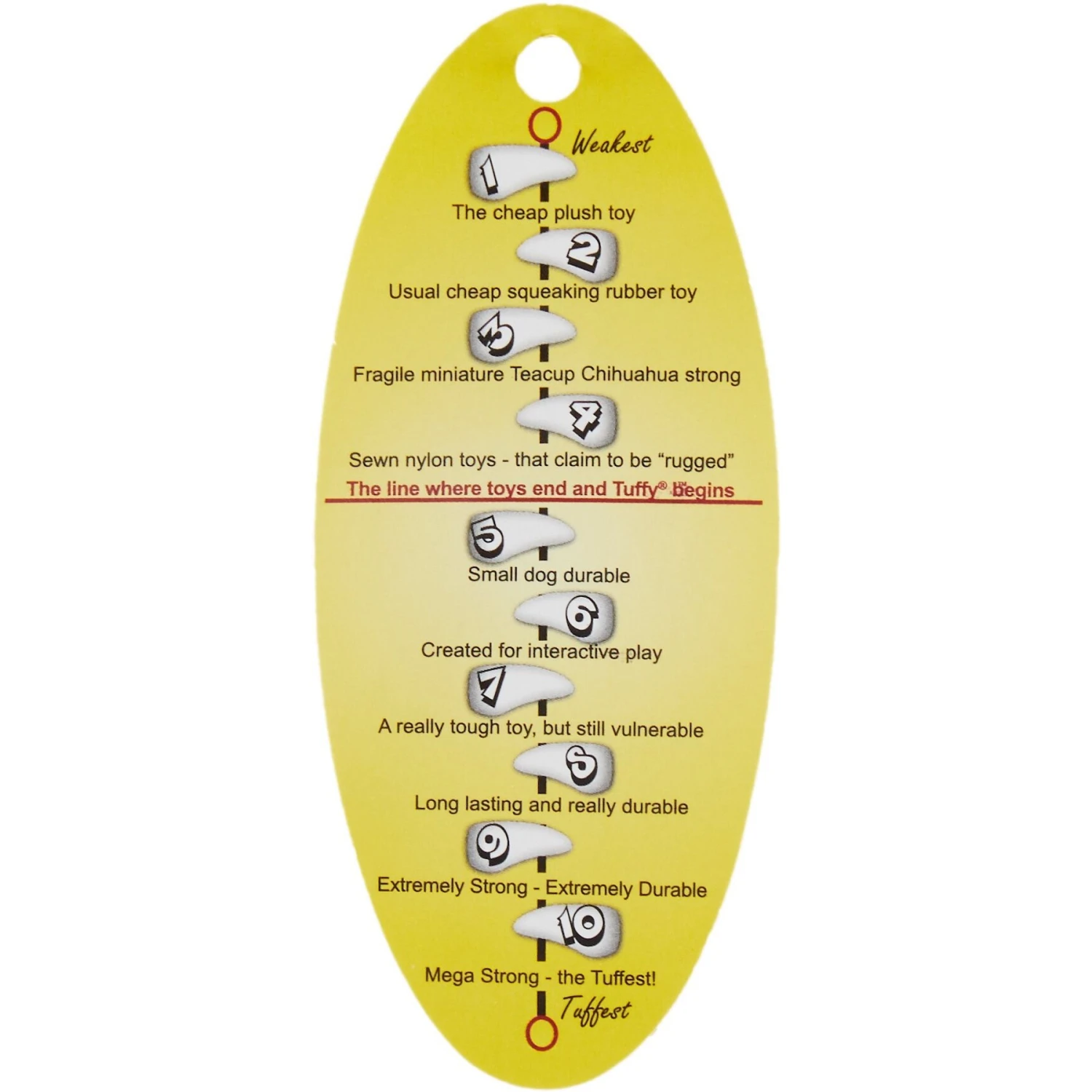 Tuffy's Gray Mouse Mo Plush Dog Toy 9 Tuffy's Gray Mouse Mo Plush Dog Toy - Image 7