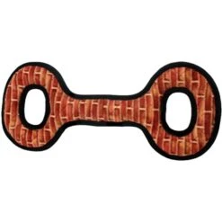 Tuffy's Mega Tug Oval Squeaky Plush Dog Toy 13 Tuffy's Mega Tug Oval Squeaky Plush Dog Toy -Pet Dog Toys 72155 PT3. AC SS1800 V1589493363