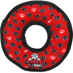 Tuffy's Ultimate Ring Squeaky Plush Dog Toy