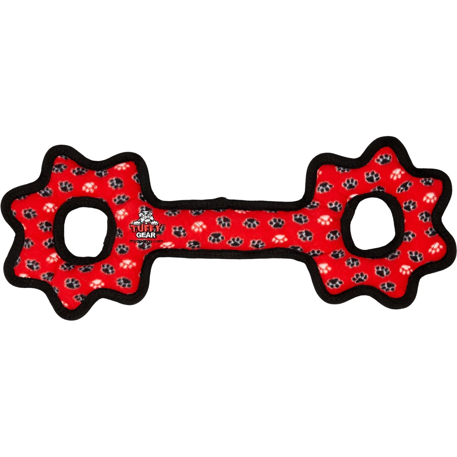 Tuffy's Ultimate Tug-O-Gear Squeaky Plush Dog Toy 3 Tuffy's Ultimate Tug-O-Gear Squeaky Plush Dog Toy