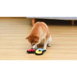 Fetch For Pets Pac-Man Pac-Man, Inky, & Blinky Silo Plush Squeaky Dog Toy, 3 Count -Pet Dog Toys 728894 PT4. AC SS1800 V1682690429