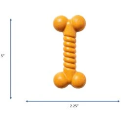 Ethical Pet Bambone Twist Bone Peanut Butter Flavored Dog Chew Toy, Tan -Pet Dog Toys 736246 PT3. AC SS1800 V1683296256