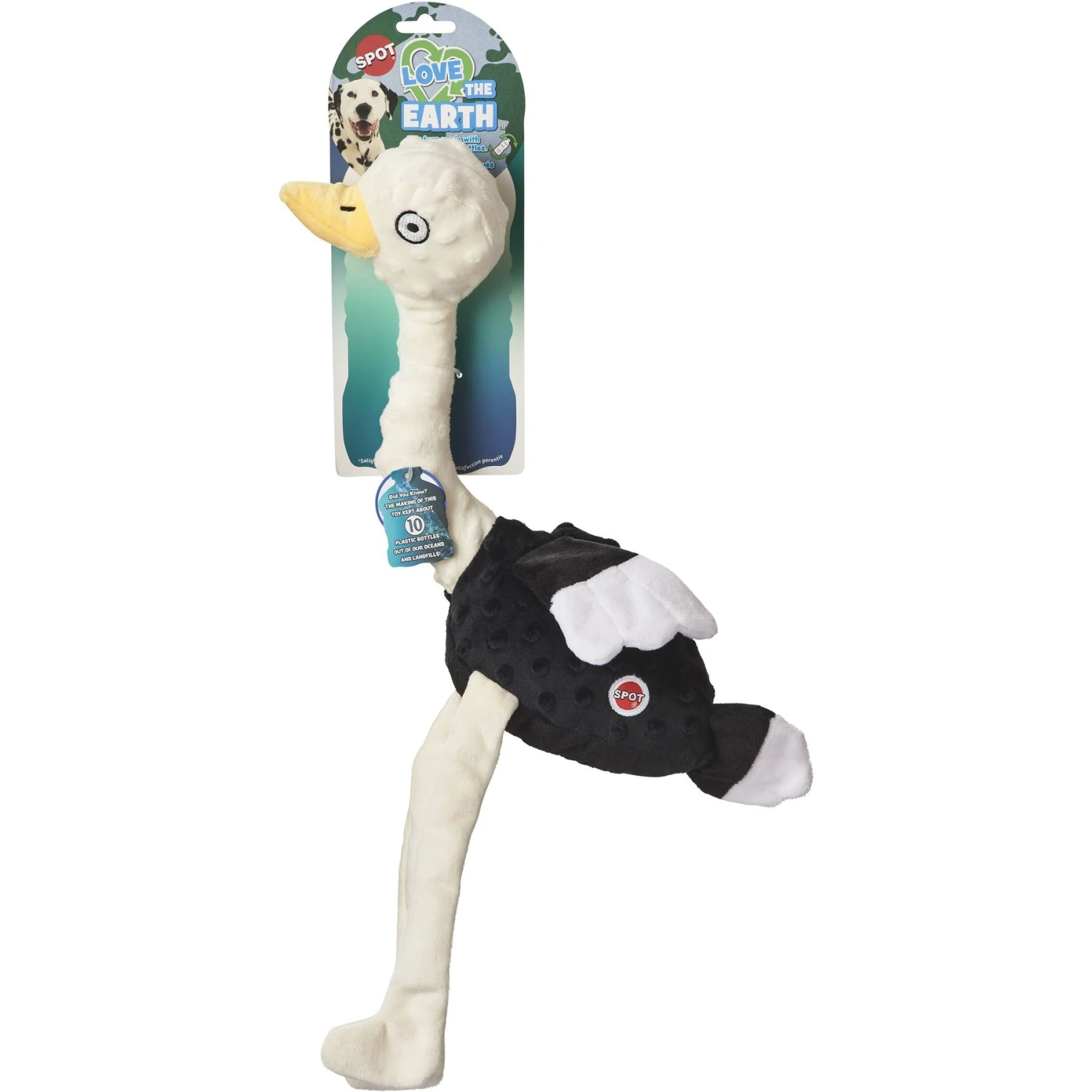 Ethical Pet Love The Earth Plush Bird Dog Toy 5 Ethical Pet Love The Earth Plush Bird Dog Toy - Image 3