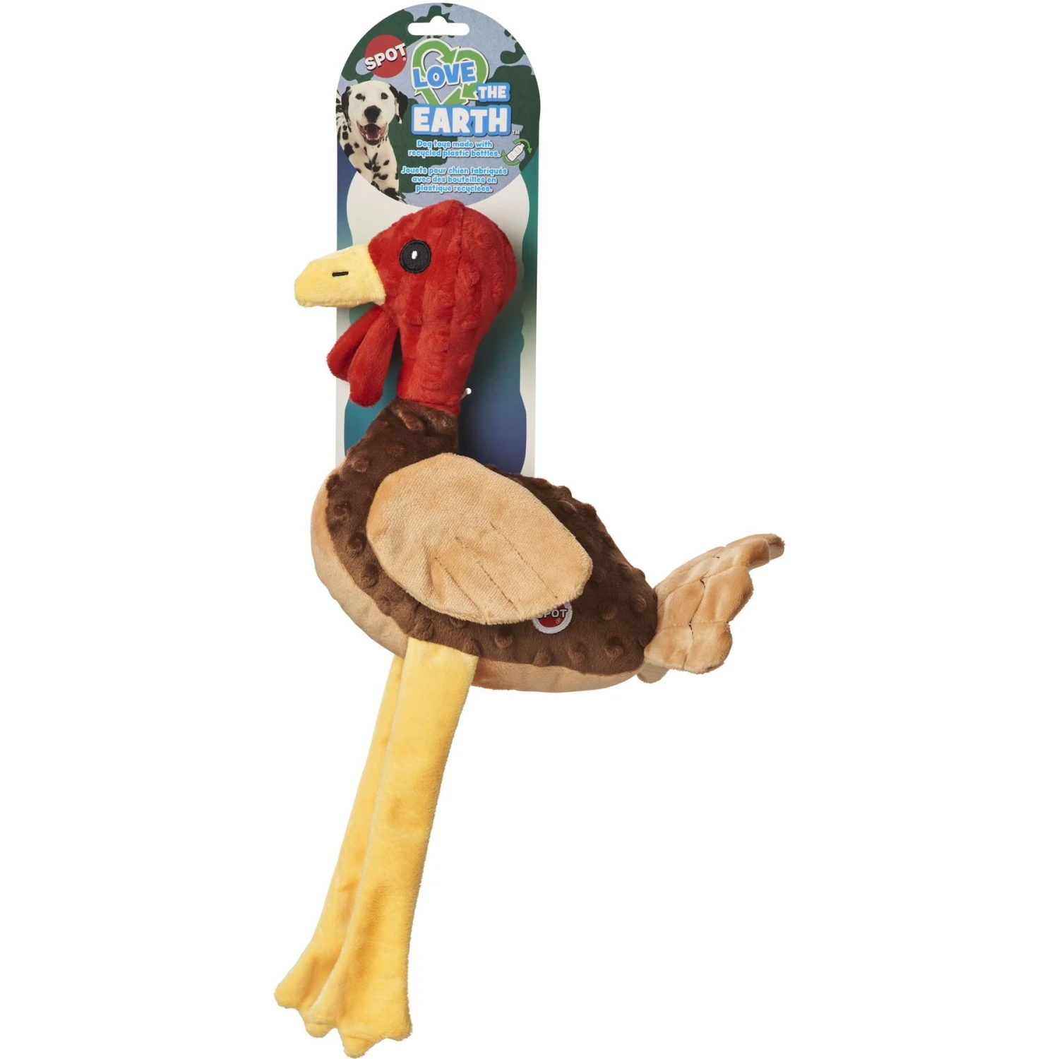 Ethical Pet Love The Earth Plush Bird Dog Toy 7 Ethical Pet Love The Earth Plush Bird Dog Toy - Image 5