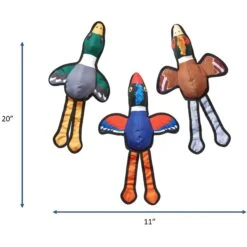 Ethical Pet Love The Earth Duck Plush Dog Toy, Assorted -Pet Dog Toys 736350 PT8. AC SS1800 V1683300872