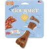 Nylabone Puppy Gourmet Style Strong Chew Femur Bacon Flavored Dog Toy, Brown, Small -Pet Dog Toys 737870 MAIN. AC SS1800 V1672929076