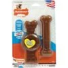 Nylabone Puppy Chew Ring Bone & Toy Twin Pack