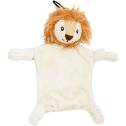 Petique Mini Flying Hemp Monkey & Lion Plush Dog Toy, 2 Count -Pet Dog Toys 751678 PT5. AC SS1800 V1673461938