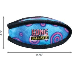 KONG Ballistic Football Dog Toy, Color Varies -Pet Dog Toys 77551 PT2. AC SS1800 V1603135604