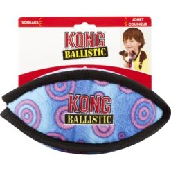 KONG Ballistic Football Dog Toy, Color Varies -Pet Dog Toys 77551 PT3. AC SS1800 V1603154481