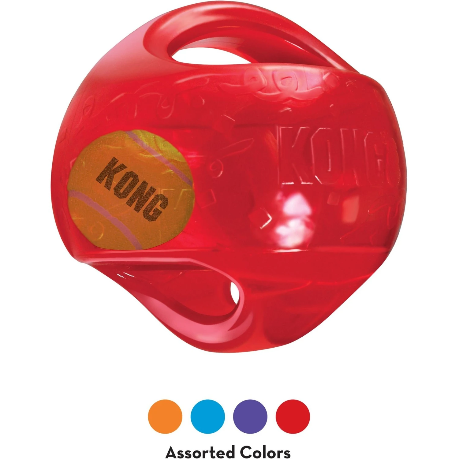 KONG Jumbler Ball Dog Toy, Color Varies 5 KONG Jumbler Ball Dog Toy, Color Varies - Image 3