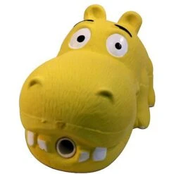 Multipet Latex Hippo Squeaky Dog Toy, Color Varies -Pet Dog Toys 78732 PT2. AC SS1800 V1495138850