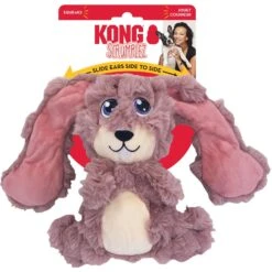 KONG Scrumplez Bunny Dog Toy, Purple, Medium -Pet Dog Toys 797678 PT2. AC SS1800 V1678199202