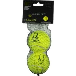 Hyper Pet 2 Pack Of Balls For Dogs, Green