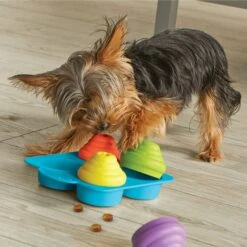 Brightkins Cupcake Party! Puzzle Treat Dog Toy -Pet Dog Toys 805374 PT4. AC SS1800 V1682450451