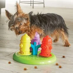 Brightkins Spinning Hydrants Treat Puzzle Dog Toy -Pet Dog Toys 805406 PT3. AC SS1800 V1682450426